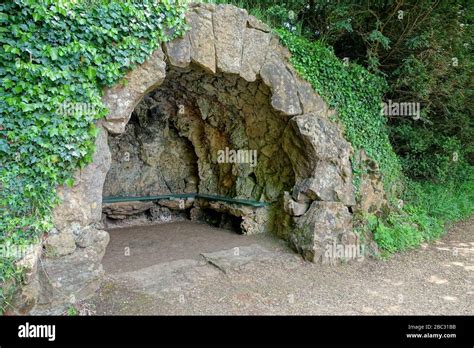 Grotto Bowood Wiltshire England Stock Photo Alamy