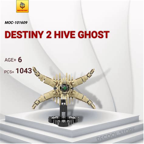 Destiny 2 Hive Ghost MOC Factory 101609 Official Store | DECOOL