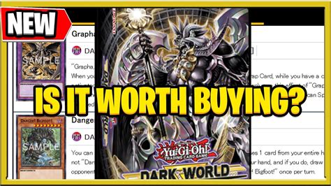 Yugioh Dark World Structure Deck Worth Buying Is It Good