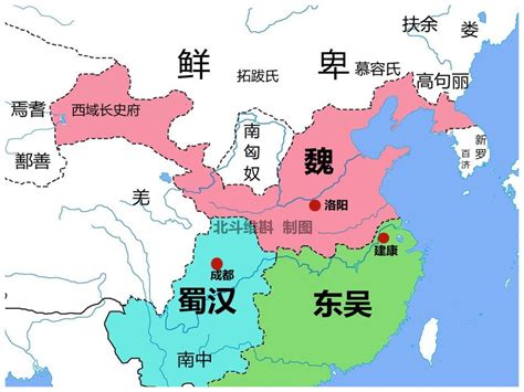 从地图看三国的演变：从东汉末年的割据到西晋的短暂统一财经头条