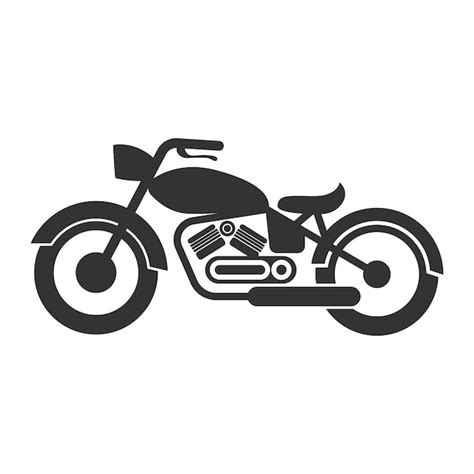 Premium Vector Motorcycle Icon Logo Design