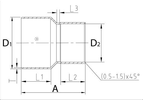 Kupfer Reduzier Muffe Mm A I St Ck Kupferfitting