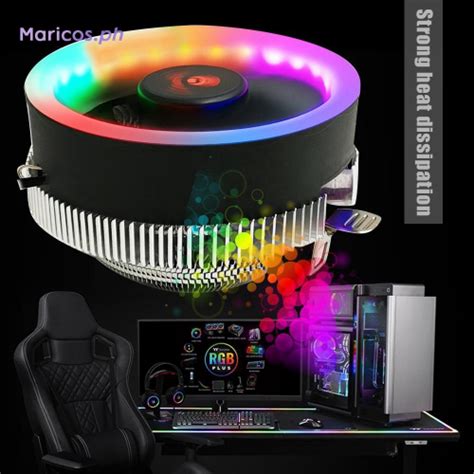 Coolmoon Q2 Rgb LED Pc Pc Cpu CoASS Coffeer Cooler Disipator De Calor