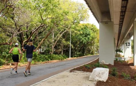 The Underline” El Parque Y Sendero Lineal De Miami Abrió Al Público