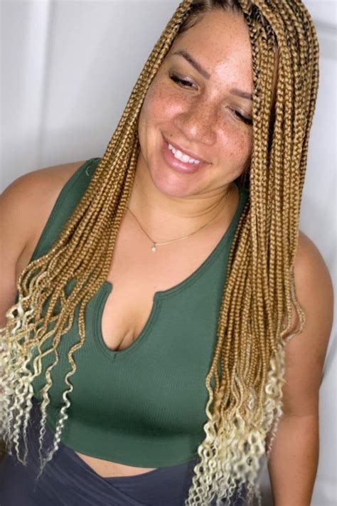 Cute Blonde Knotless Braids Hairstyle Ideas In Silk Insider