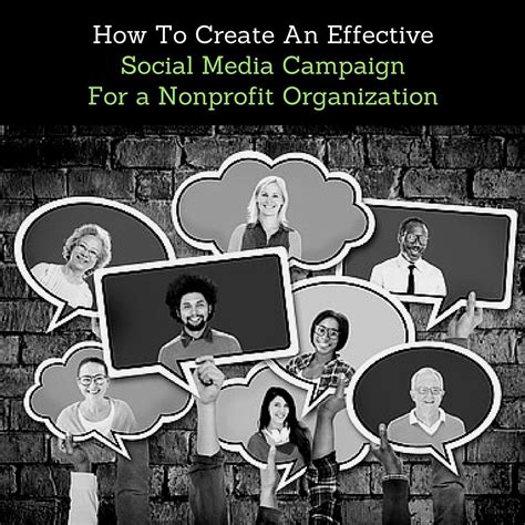 Nonprofit Social Media Campaign Tips - Nonprofit Social Media Plan