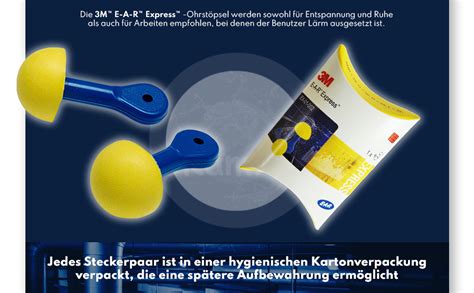 3m Ear Express Ohrstöpsel Ex 01 002 3kamido Sklep Firmowy