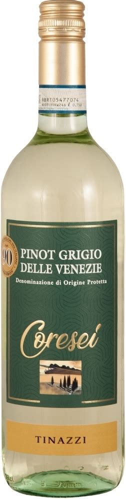 Вино Tinazzi, Coresei, Pinot Grigio delle Venezie, 2021 купить вино в ...