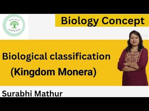 Biological Classification Kingdom Monera Class Neet B Sc Bio