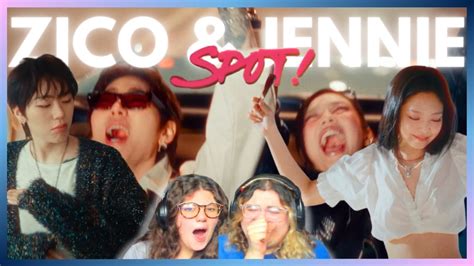 Sisters react to ZICO 지코 SPOT feat JENNIE Official MV YouTube