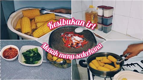 Daily Vlog Rutinitas Pagi Irt Masak Menu Sederhana YouTube