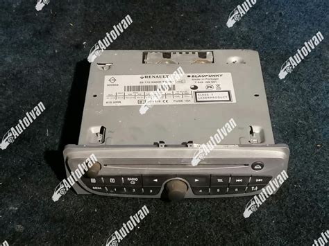 Cd Radio Player Renault Scenic Iii R