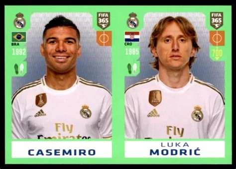 Panini Fifa Casemiro Luka Modri Real Madrid Cf No