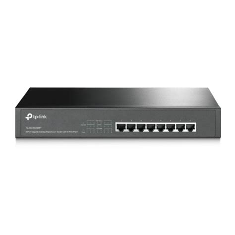 8 Port Gigabit Desktop Switch With 4 Port PoE TP Link TL SG1008MP 8