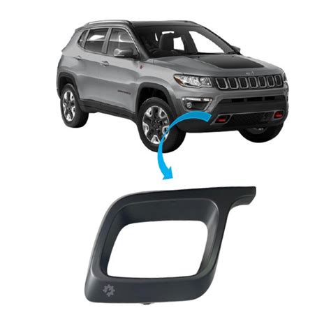 Moldura Grade Inferior Direita Jeep Compass Original