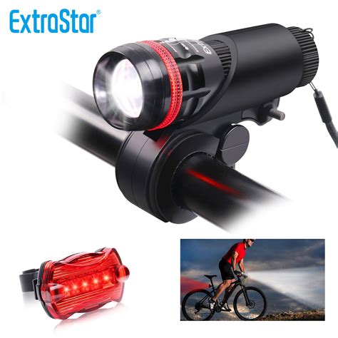 Front and Rear Bike Light Set - ExtraStar Electrical UK