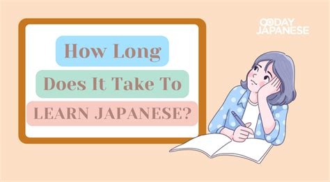 How Long Does It Take To Learn Japanese For Starters