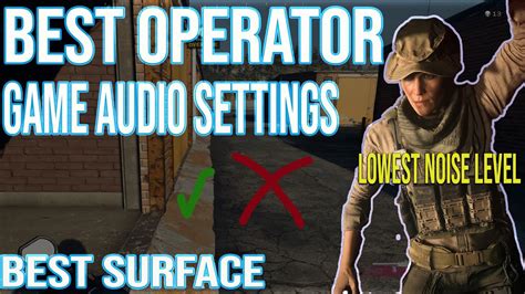 Best Audio Settings In Warzone Hear Footsteps Operator Skins Warzone