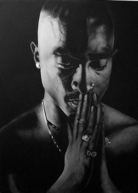 Tupac Drawing By Eternal Stylez Pixels