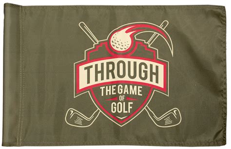 Custom Golf Flags // Personalized Logo // Kalamazoo Flag Co.