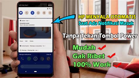 Awasome Cara Agar Layar Menyala Saat Ada Notifikasi References Blog