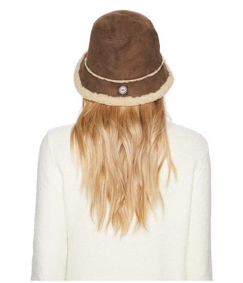 UGG Fleece Waterproof Sheepskin Bucket Hat Lyst