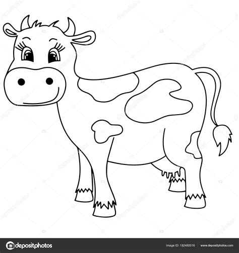 Vaca Para Colorear