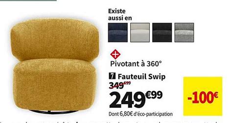 Promo Fauteuil Swip Chez Conforama Icatalogue Fr