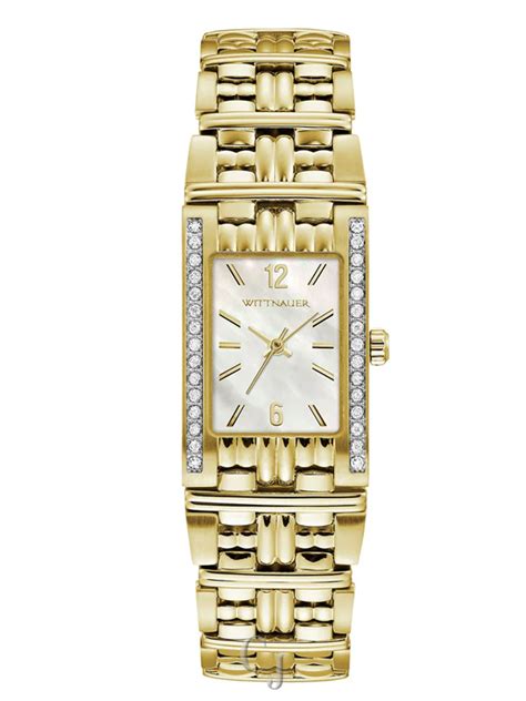 Wittnauer Gold Watch With Diamonds Tranetbiologiaufrjbr