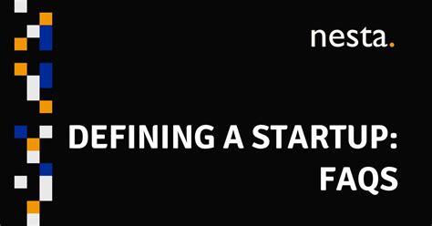 Defining a Startup: FAQs | Nesta HK 