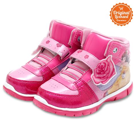 Disney Princess Belle Hi Cut With Lamp Shoes Kids Istyle