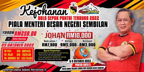 Kejohanan Bola Sepak Pantai Terbuka Piala Mb Negeri Sembilan Negeri Kita