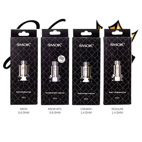 Smok Nord Replacement Coils 5pice Vape Dubai King