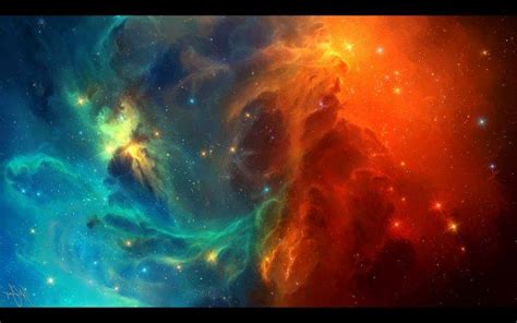 space, TylerCreatesWorlds, Space Art, Nebula Wallpapers HD / Desktop ...