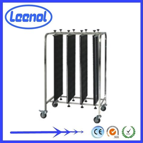 Leenol Esd Stainless Steel Trolley Esd Pcb Circulation Cart China