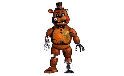 Withered Toy Freddy By Foxfaz1242 On Deviantart