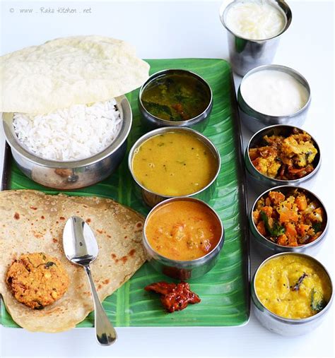 Lunch Menu 27 Full Meals South Indian Meal Preparation Raks