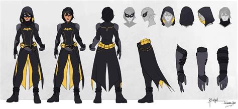 Batgirl Cassandra Cain Model Sheet By Charlestanart On Deviantart