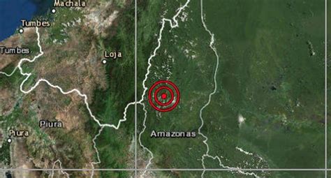 Sismo De Magnitud 4 3 Se Percibió Esta Madrugada En Amazonas