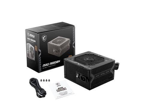 Msi Mag A Bn W Power Supply Newegg