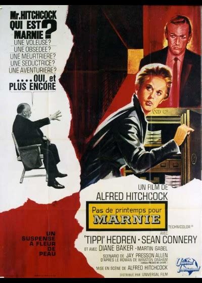 poster MARNIE Alfred Hitchcock - CINESUD movie posters