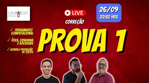 Corre O Da Prova Univesp Youtube