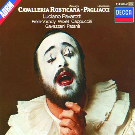 Letra De Pagliacci Act 1 Recitar Vesti La Giubba De Ruggero