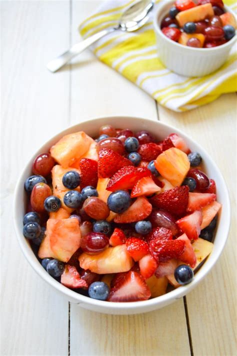 Ginger Vanilla Fruit Salad