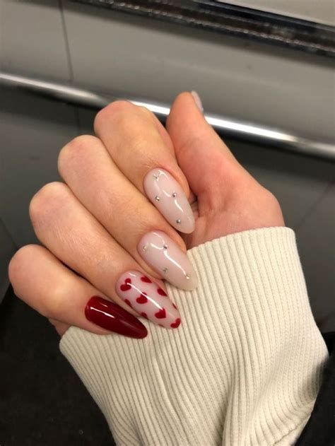 Love Valentines Valentinesday Valentinesdaynails Nails Aesthetic