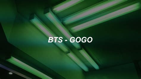 Bts Go Gogo Easy Lyrics Youtube