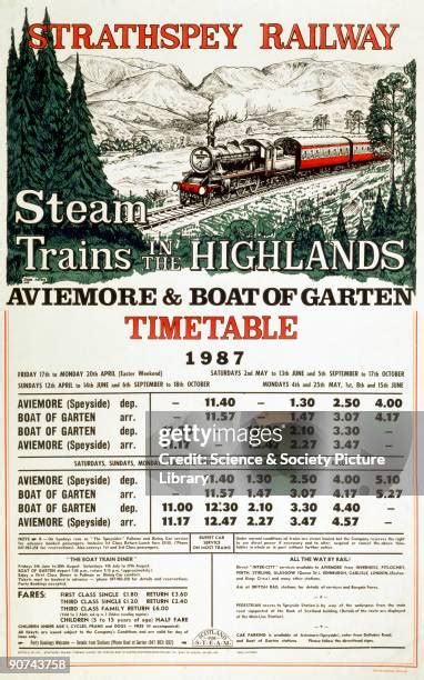 Strathspey Steam Railway Photos and Premium High Res Pictures - Getty ...