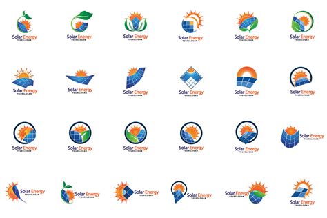 Solar Energy Logo Icon Vector Design Graphic By Kosunar185 · Creative