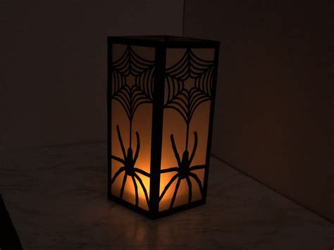 Spider Tealight Lantern - Crafty Christies Creations