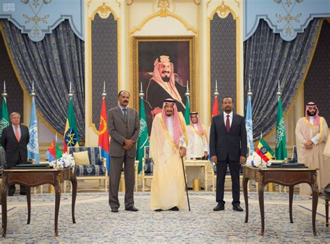 Leaders Of Ethiopia And Eritrea Sign Historic Peace Accord At Saudi